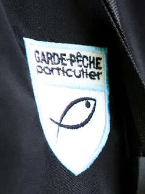 ecusson garde de pêche particulier