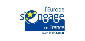 l'europe s'engage en France avec le feader logo